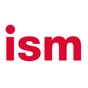 ism in roten Buchstaben