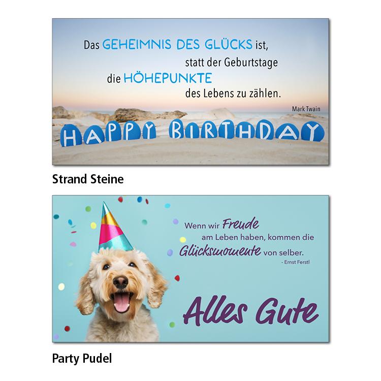 Geburtstagskarten – Klappkarte – Bild 3